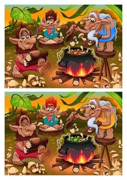 Encontre as diferenças Encontre as diferenças