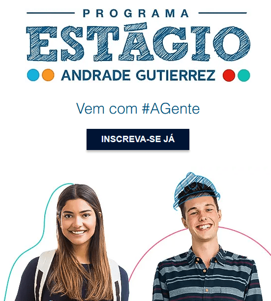 Andrade Gutierrez tem vagas de estágio e estágio de férias esperando para ser preenchidas: confira os requisitos e como se inscrever