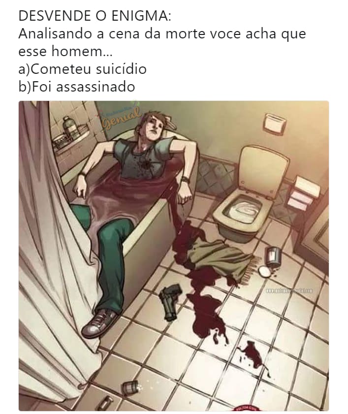 Teste de análise de cena - desvende agora