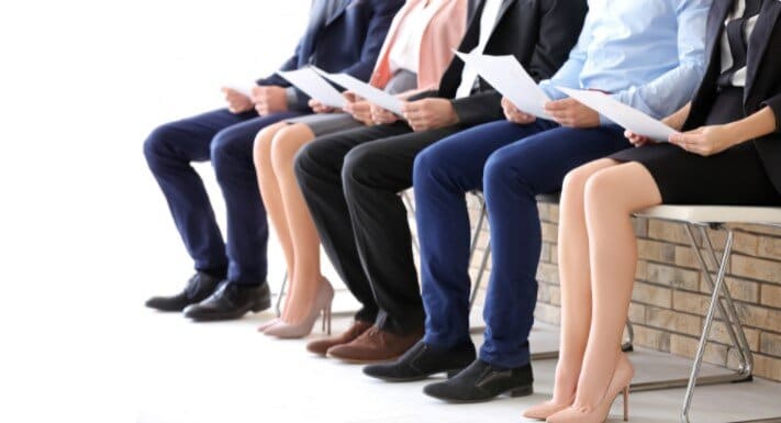 grupo coletiva entrevista de emprego currículo candidato