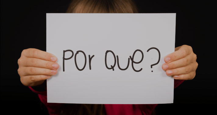 Por quê? No caso da imagem o "por que" possui acentuação, porque é seguido de pontuação.
