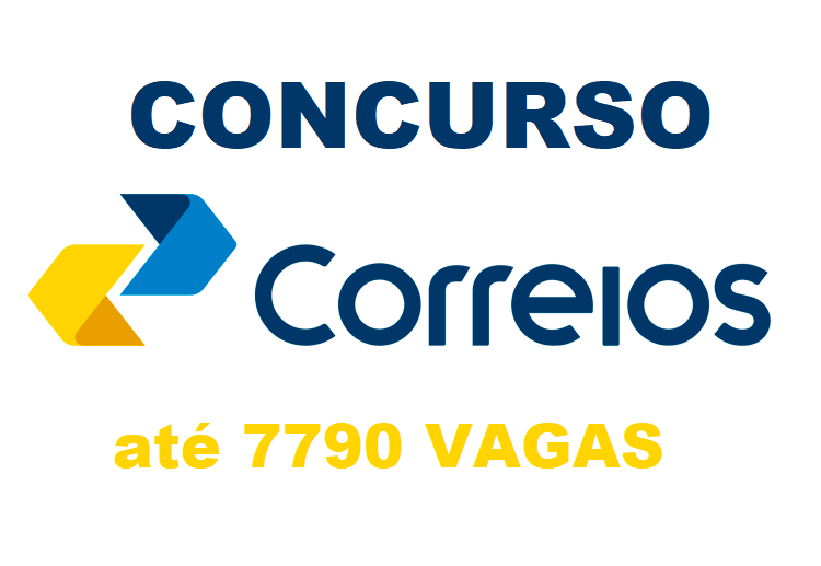 Concurso Correios com possibilidade de até 7.790 Vagas.