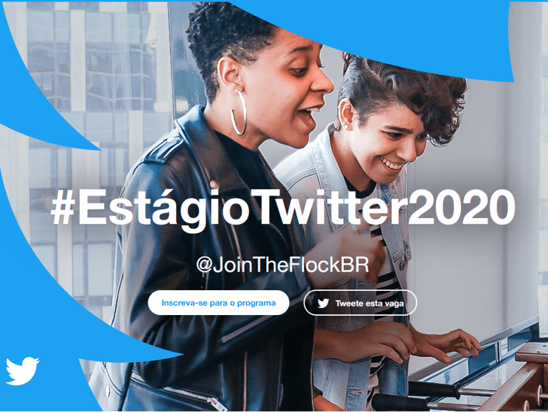 Twitter tem vagas de estágio abertas: confira o processo seletivo e como se inscrever