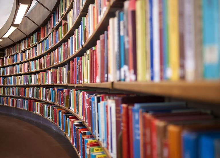 O caso"se", como usar. Prateleiras em biblioteca na imagem destacada