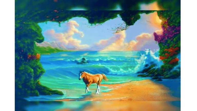 Nem todos acreditam! Neste teste visual existem seis cavalos Neste teste visual existem seis cavalos