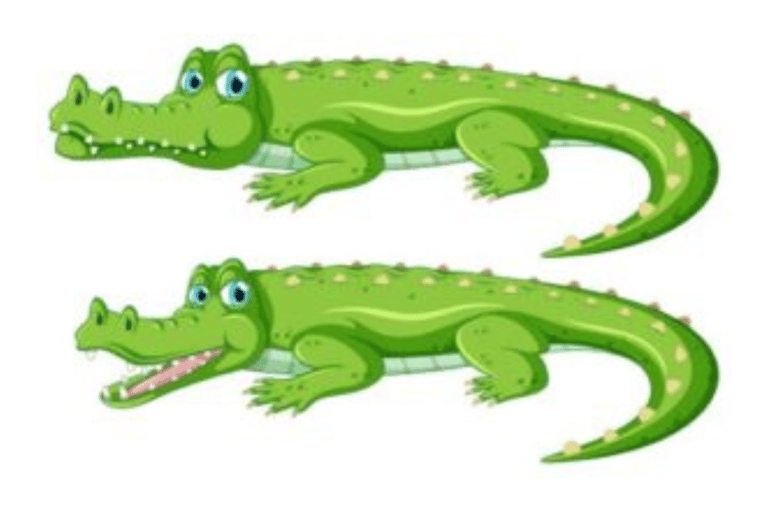 Desafio dos crocodilos para testar seu potencial estratégico