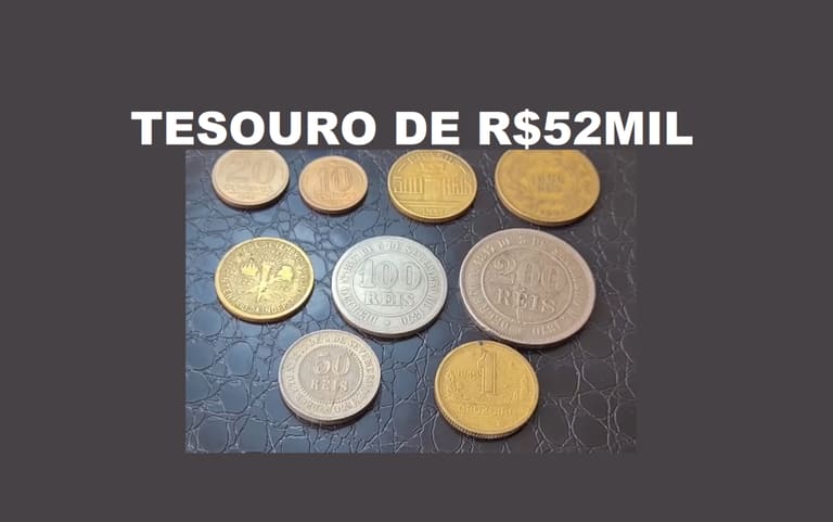 9 moedas antigas que valem R$52 MIL