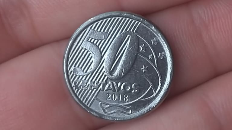 Você pode ter uma fortuna no bolso: Moeda de 50 centavos pode valer mais do que você imagina!
