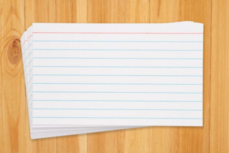 Revisão de flashcards: como organizar?
