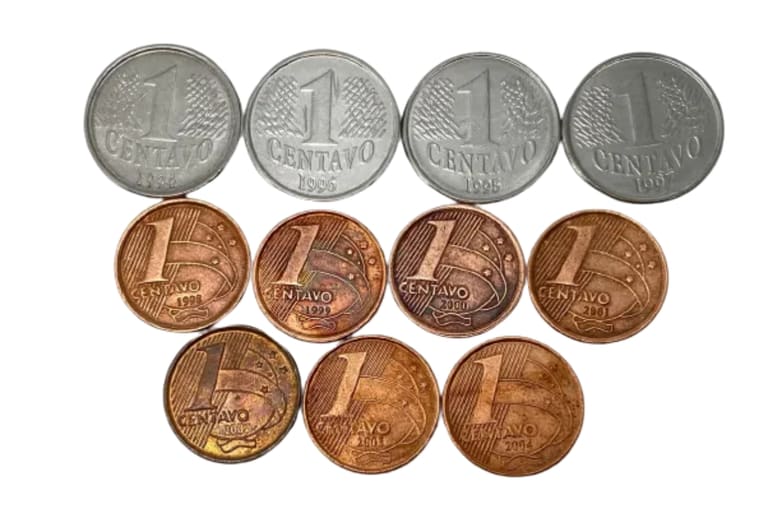 Estas moedas de 1 centavo podem valer R$ 1.480. Veja quais estão na sua casa agora