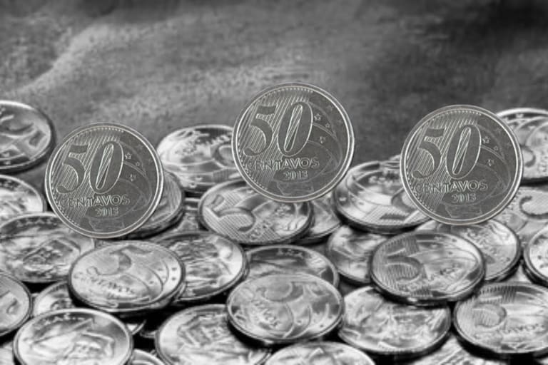 Duas moedas raras de 50 CENTAVOS estão valendo R$ 9.000 no país
