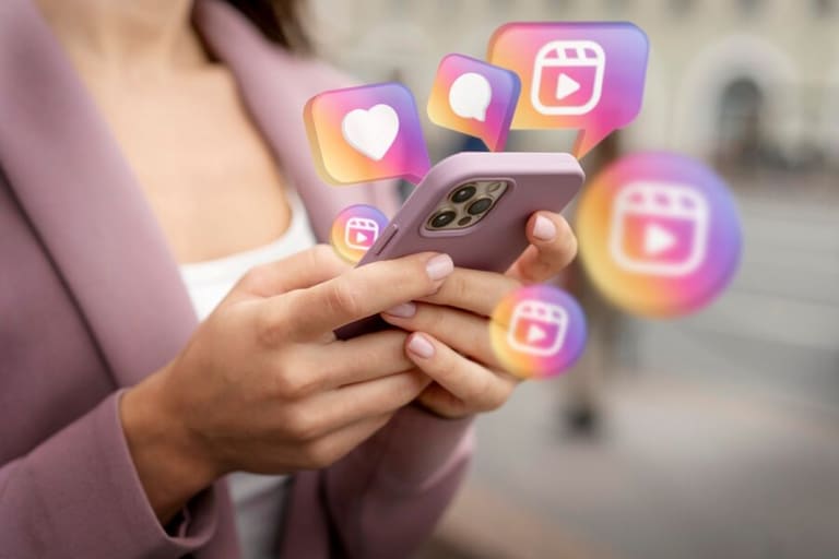 Nova Funcionalidade do Instagram. Imagem: Freepik