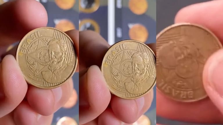 Este curioso erro pode fazer suas moedas de 25 centavos serem vendidas por mais de R$ 100 Este curioso erro pode fazer suas moedas de 25 centavos serem vendidas por mais de R$ 100