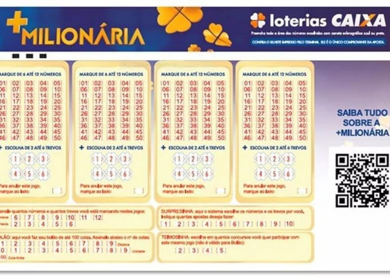 +MILIONÁRIA 165 tem prêmio de R$ 247 MILHÕES; Veja como jogar