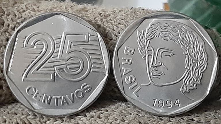 NOVO VALOR: veja quando esta moeda de 25 centavos vale mais de R$ 2 mil NOVO VALOR: veja quando esta moeda de 25 centavos vale mais de R$ 2 mil