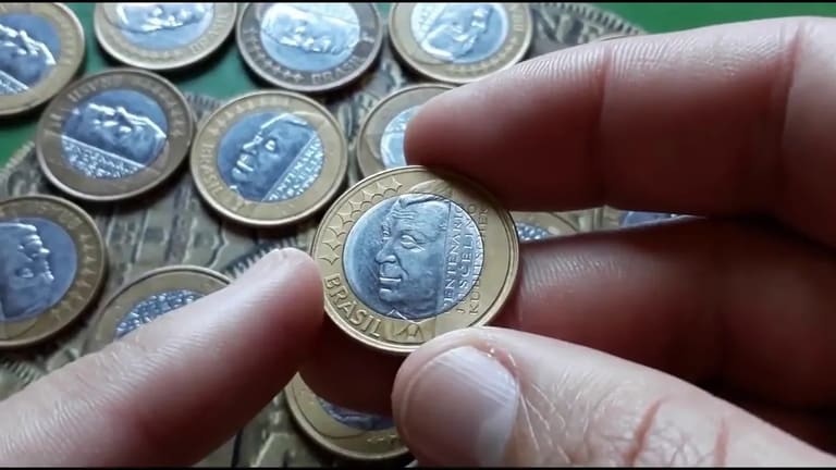 Como colecionador conseguiu R$ 3 mil vendendo moedas de 1 real em 2024