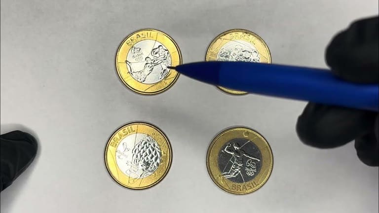 Top 10 moedas olímpicas de 1 real que já geram lucro garantido neste ano de 2024