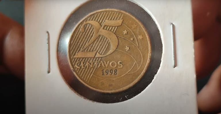Por Que a Moeda de 25 Centavos de 1998 é Tão Procurada por Colecionadores?