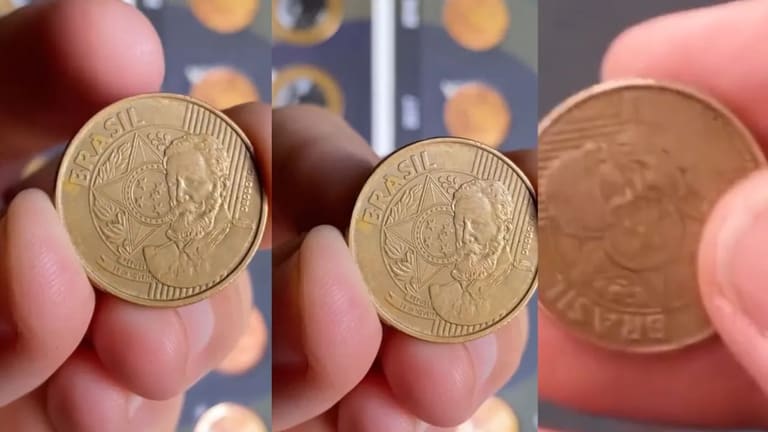 Tesouro no bolso: conheça a moeda de 25 centavos mais procurada do Brasil