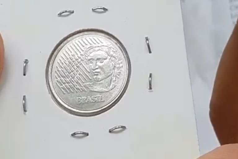 moeda de 1 centavo 1994 reverso horizontal