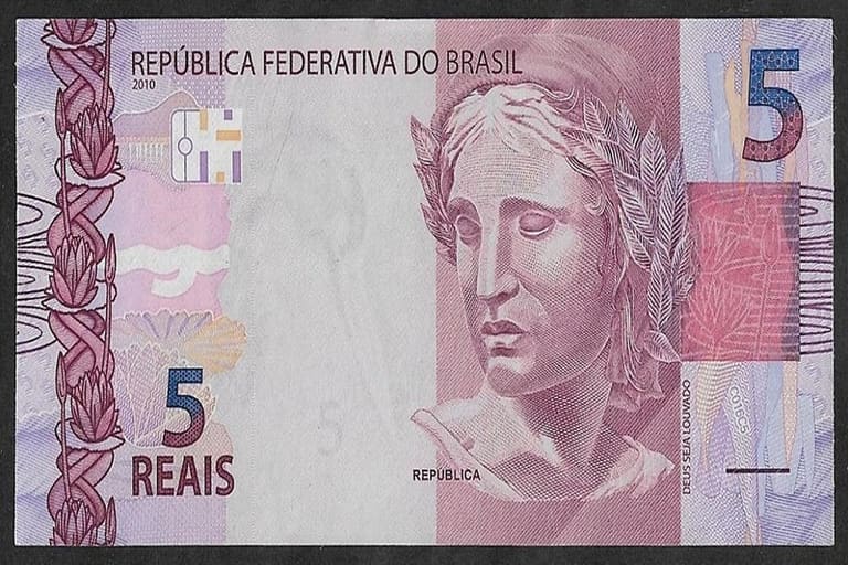 Cédula de 5 reais rara e valorizada