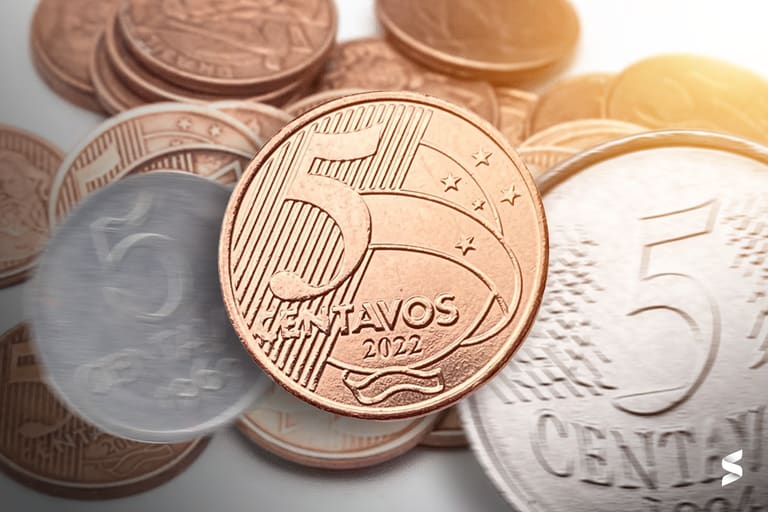 Moedas sem erros e valiosas de 5 centavos