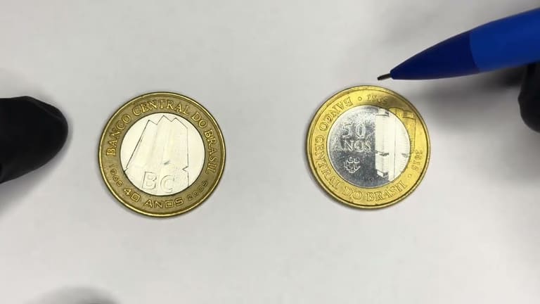 Qual é o real valor da famosa moeda de 1 real do BC 40 anos; veja projeção do catálogo Qual é o real valor da famosa moeda de 1 real do BC 40 anos; veja projeção do catálogo