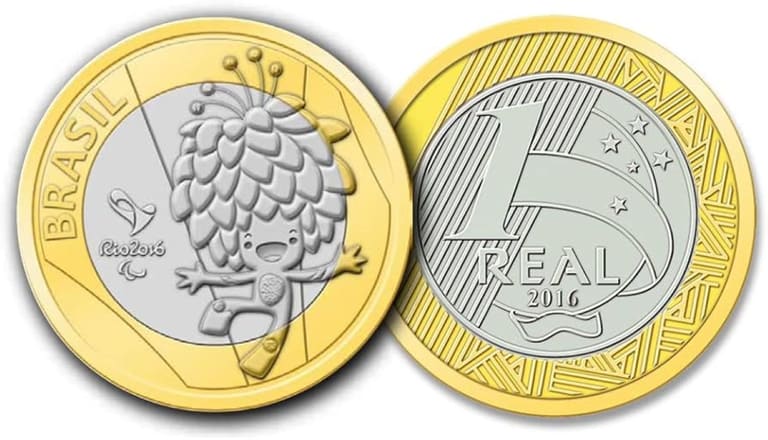Moeda de 1 Real do Mascote Tom – Uma Joia Rara dos Jogos Paralímpicos Rio 2016 Moeda de 1 Real do mascote Tom dos Jogos Paralímpicos Rio 2016, com potencial de grande valorização no mercado de colecionadores.