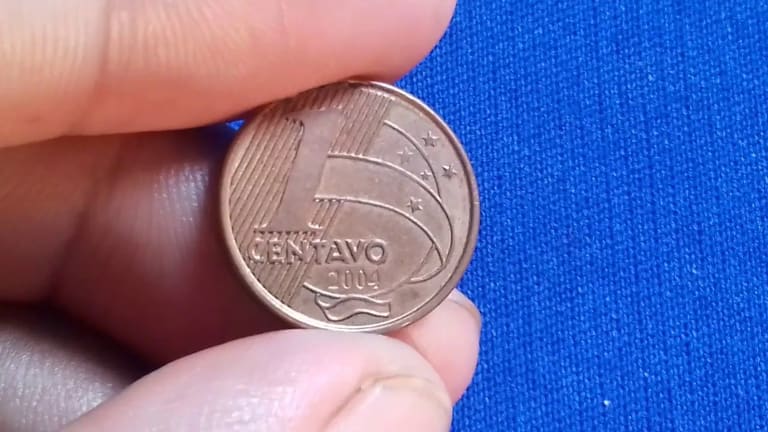 Moeda de 1 centavo com ‘erro’ pode valer mais do que muitas cédulas: veja se você tem uma dessas