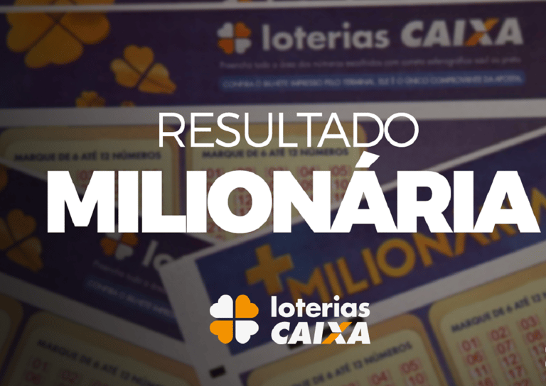 Resultado oficial da +Milionária - Caixa Econômica