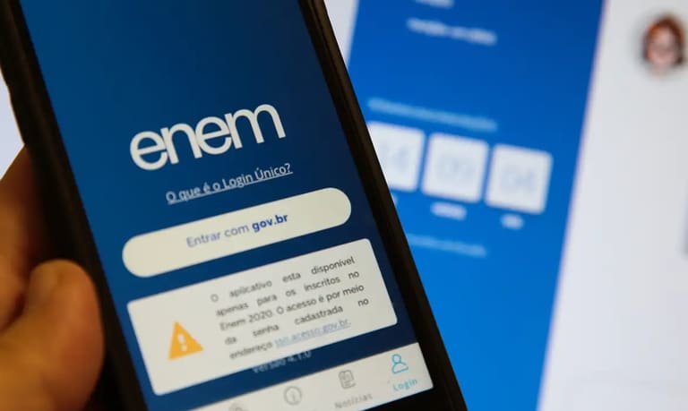 Enem 2025 Aplicativo ENEM para acesso via gov.br