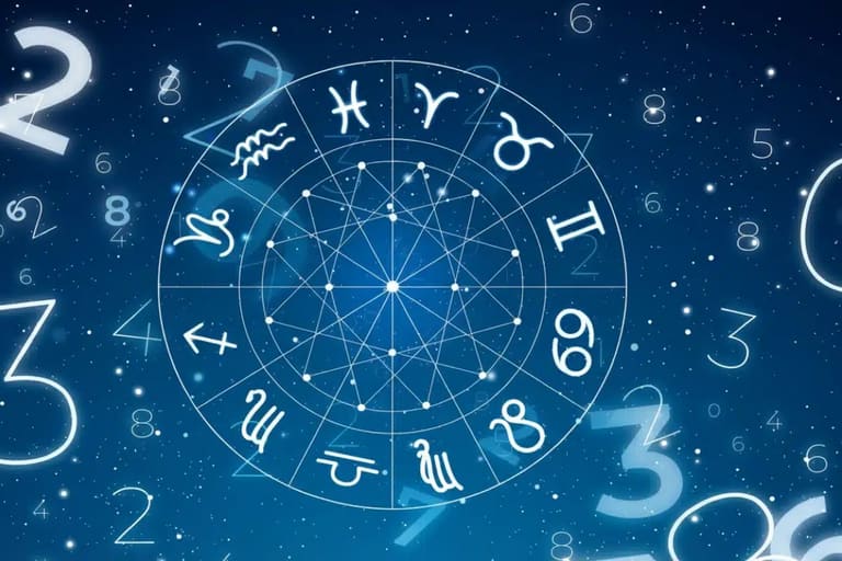 Roda do zodíaco com os doze signos astrológicos simbolizando as transformações previstas para três signos no novo ciclo astral