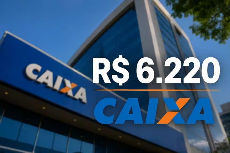 Agência da CAIXA com destaque para saque de R$ 6.220 autorizado para moradores de cidades contempladas